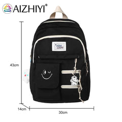 Casual Student School Bag Hit Travel Book Backpack College Backpack