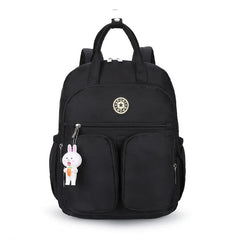 Casual Waterproof Woman Backpack School bags Soft Handle Multi-pocket Travel