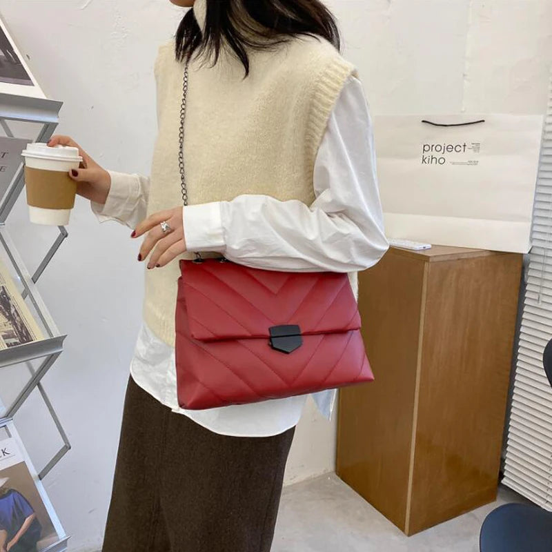 Crossbody Bags for Women Flap Shoulder Bag Handbags PU Leather