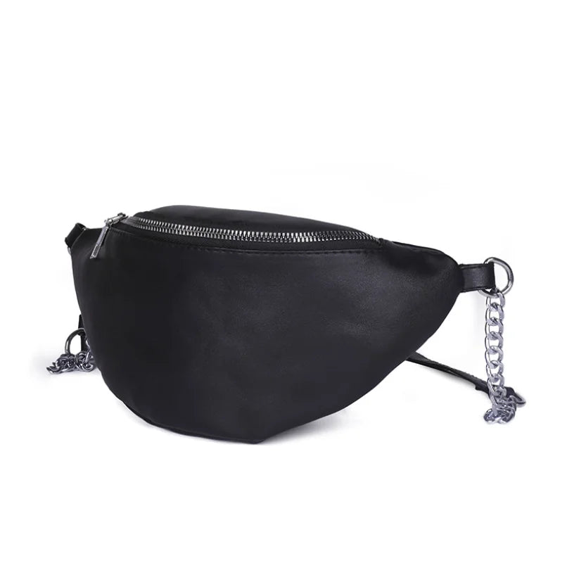 Chain Fanny Pack Waist Bag Belt Bag Women Waist Pack