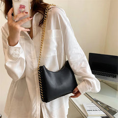 Chain Shoulder Bag Classic Dumpling Pocket High Handbags for Girls