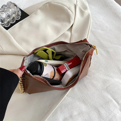 Chain Shoulder Bag Classic Dumpling Pocket High Handbags for Girls