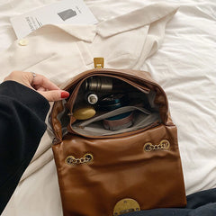 Women's Soft PU Leather Shoulder Bag Crossbody Zipper Bolso