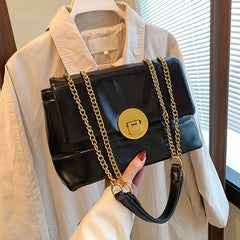 Women's Soft PU Leather Shoulder Bag Crossbody Zipper Bolso