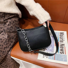 PU Leather Shoulder Bag Lady Handbag Armpit Totes Bolsa