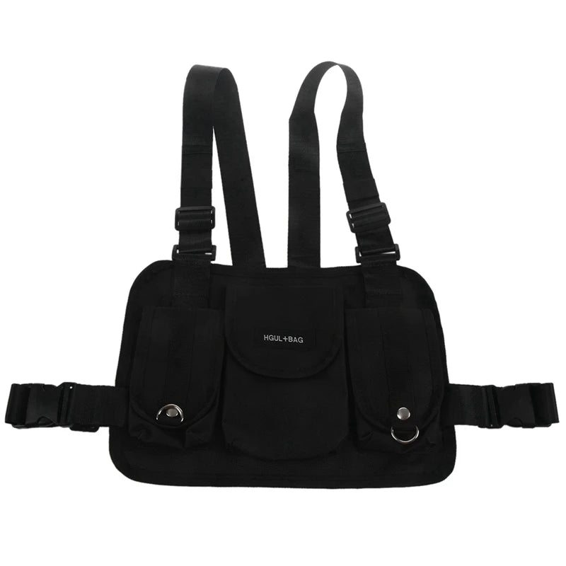 Hip Hop Streetwear Chest Rig Waist Bag