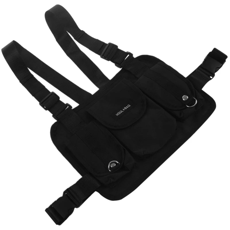 Hip Hop Streetwear Chest Rig Waist Bag