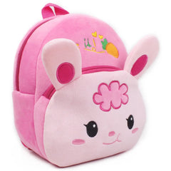 3D Cartoon Print Plush Kids Backpack for Boys and Girls