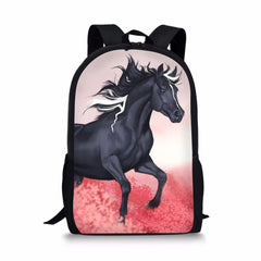 Unicorn Horse Pattern Kids Backpack