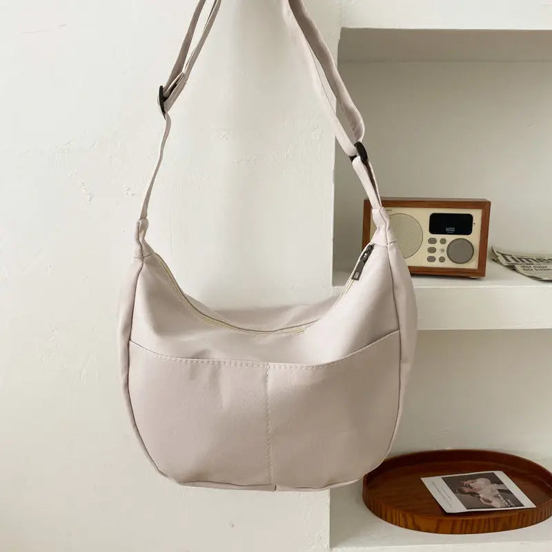 Japanese Harajuku Messenger Bag Waterproof Nylon Shoulder Handbag