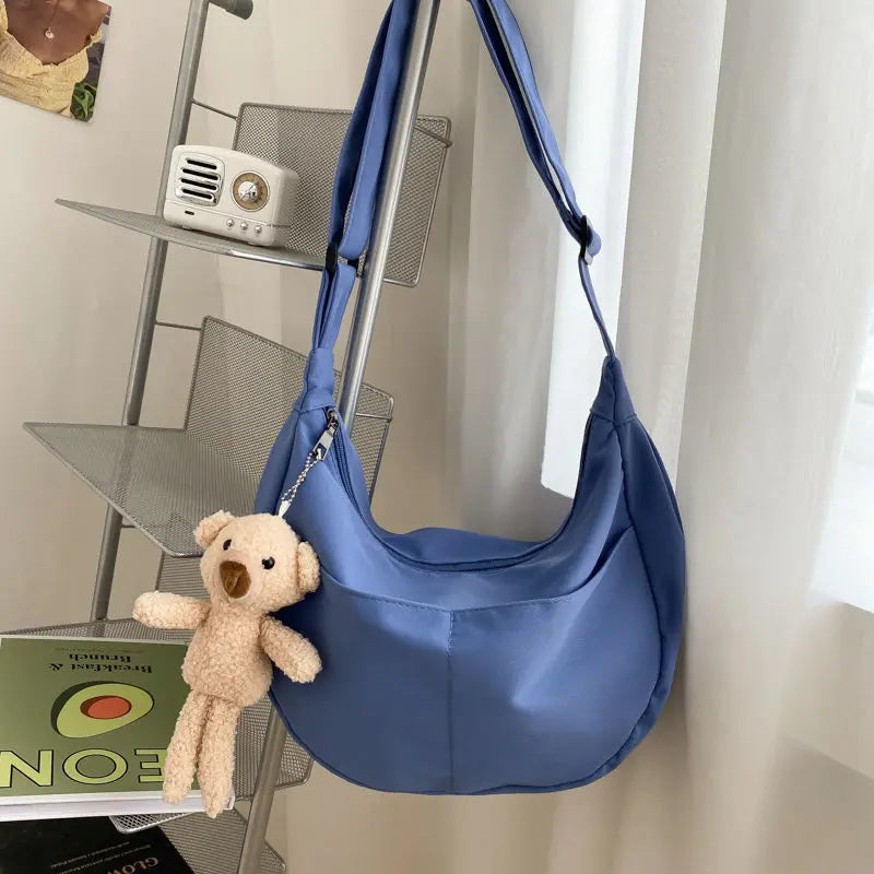 Japanese Harajuku Messenger Bag Waterproof Nylon Shoulder Handbag
