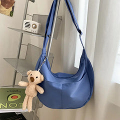 Japanese Harajuku Messenger Bag Waterproof Nylon Shoulder Handbag