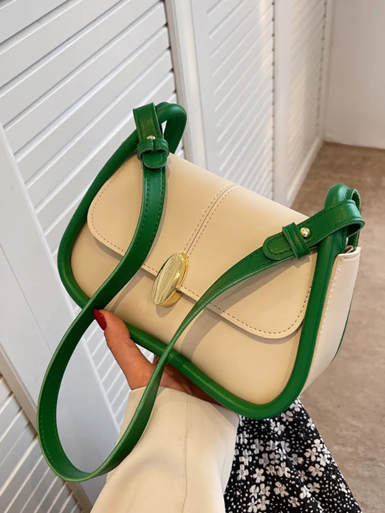 Flap Women's Crossbody Bag Pu Leather Handbag