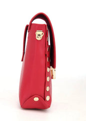 PU Cell Phone Waist Bag with Rivet Decoration for Women