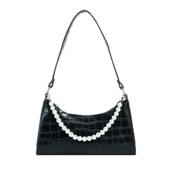 Crocodile Pattern Women's PU Leather Shoulder Bag