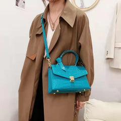 Crocodile Small Women Handbag Single Shoulder Bag
