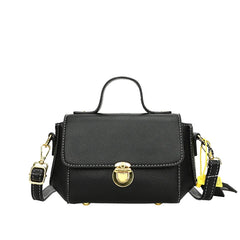 Cow Leather Crossbody Bag for Women Beige