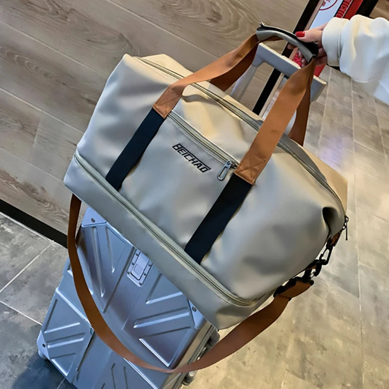 Women's Crossbody Bag Large Capacity Waterproof Travel Bag