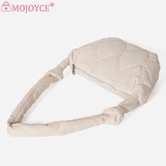 Crossbody Bag Rhombic Large Capacity for Weekend Vacation