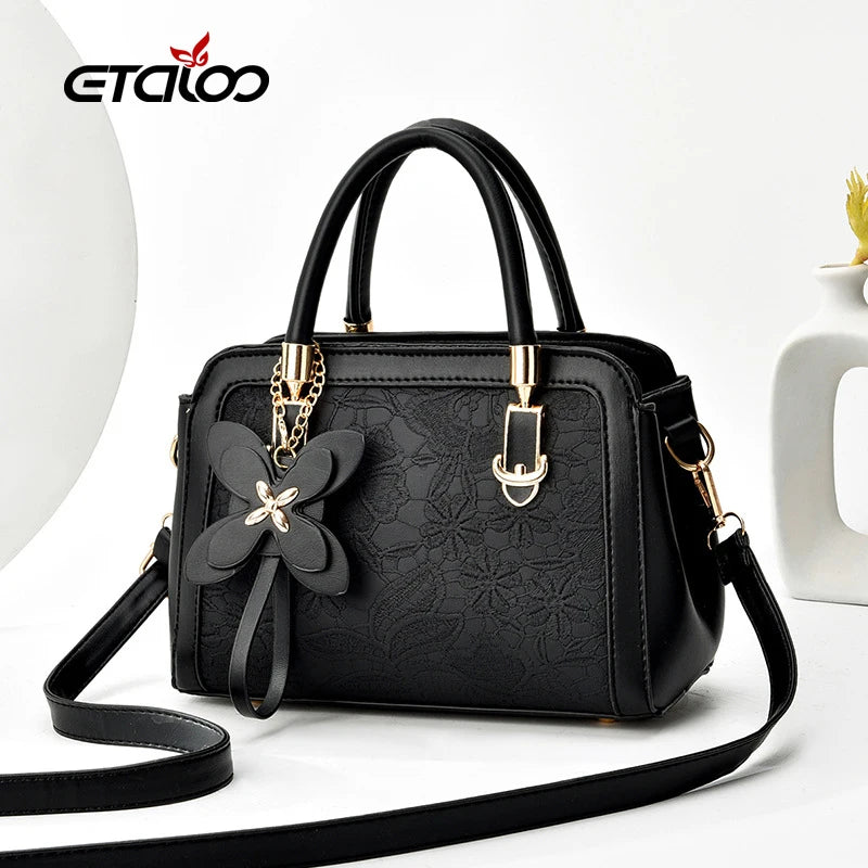 Women's Crossbody Bag PU Leather Travel Shoulder Handbag