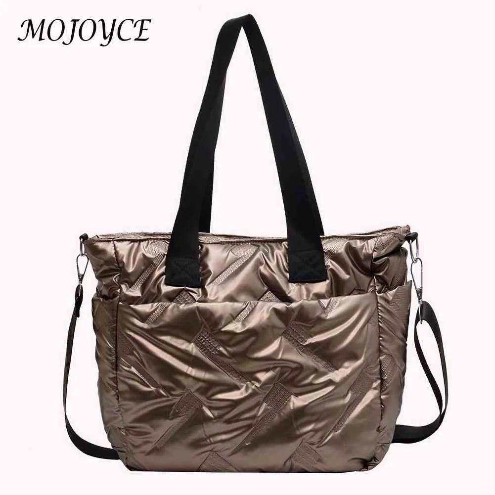 Quilted Crossbody Bag Large Capacity Lady Travel Purse