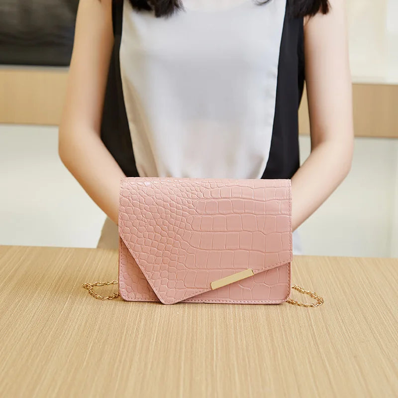 Square Crossbody Bag for Women, Small Size