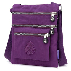 Waterproof Shoulder Bag Nylon Cloth Female HandBag Casual Travel Messenger Bag