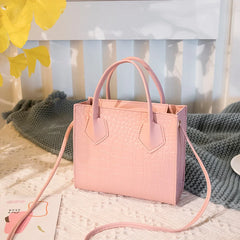 Crocodile Pattern PU Leather Crossbody Bag for Women Tote Bag