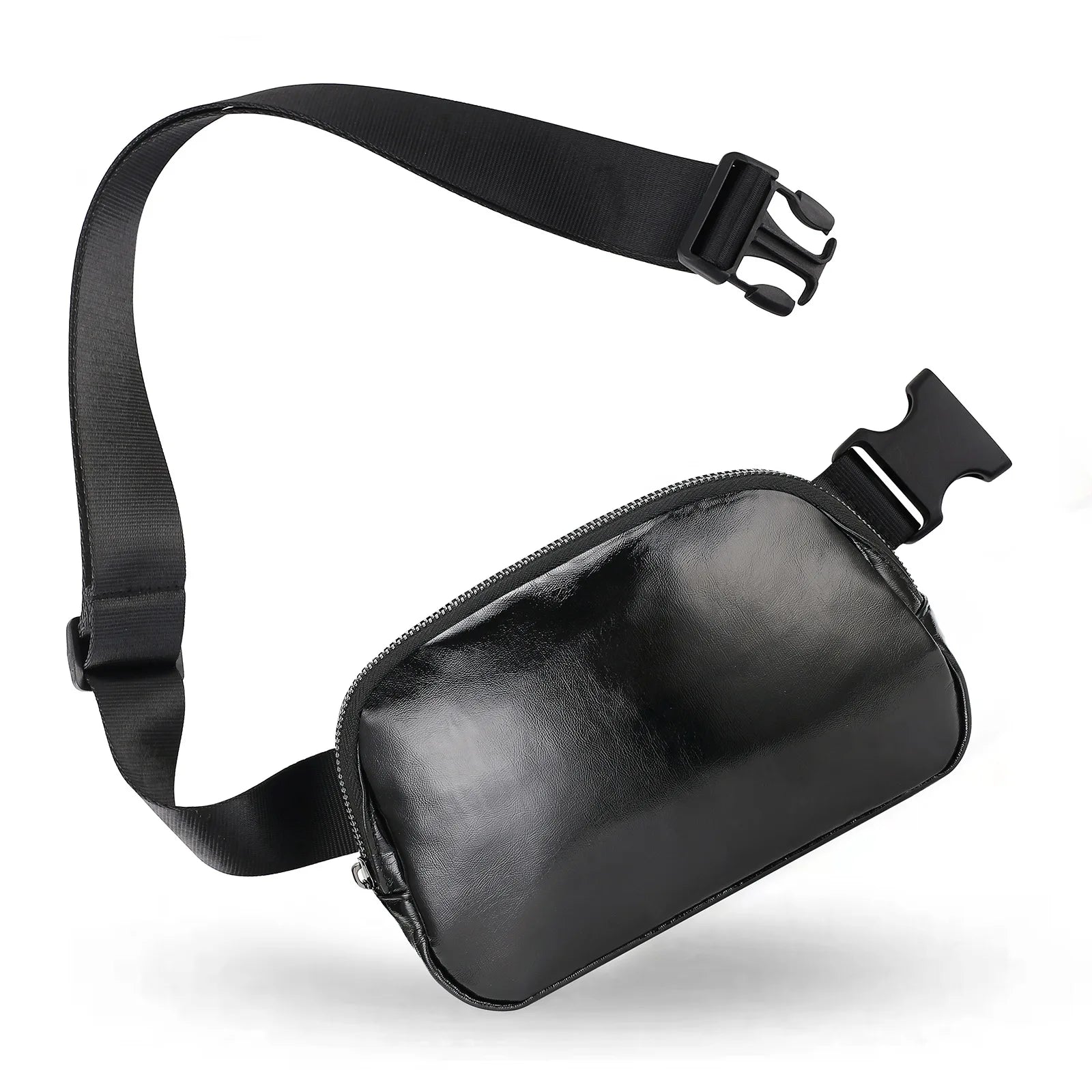 Waterproof Leather Waist Bag for Outdoor Sports