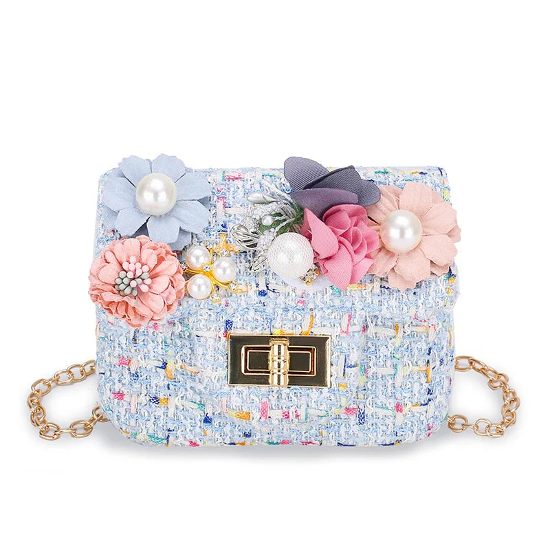 Girl Shoulder Messenger Bag Children's Crossbody Chain Handbag