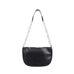 Soft Leather Shoulder Bag for Women with Chain Clutch