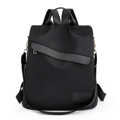 Waterproof Women's Backpack Large Capacity Nylon Bagpack Anti Theft Rucksack