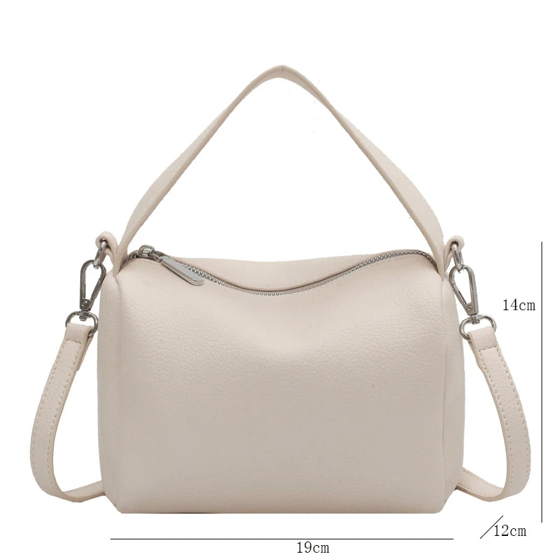 Vintage Leather Women's Shoulder Bag