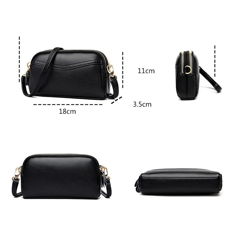 Leather Women Bags Crossbody Small Shoulder Bags For Women Ladies Handbag