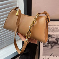 Summer Small Flap Shoulder Bag for Women Crossbody Solid Color