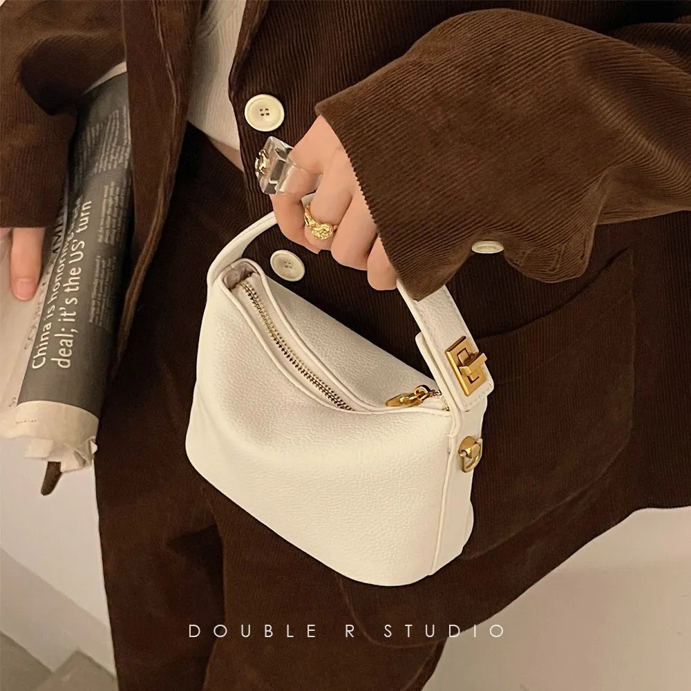 Retro Crossbody Bag Small Portable Clutch Bag for Women Girls