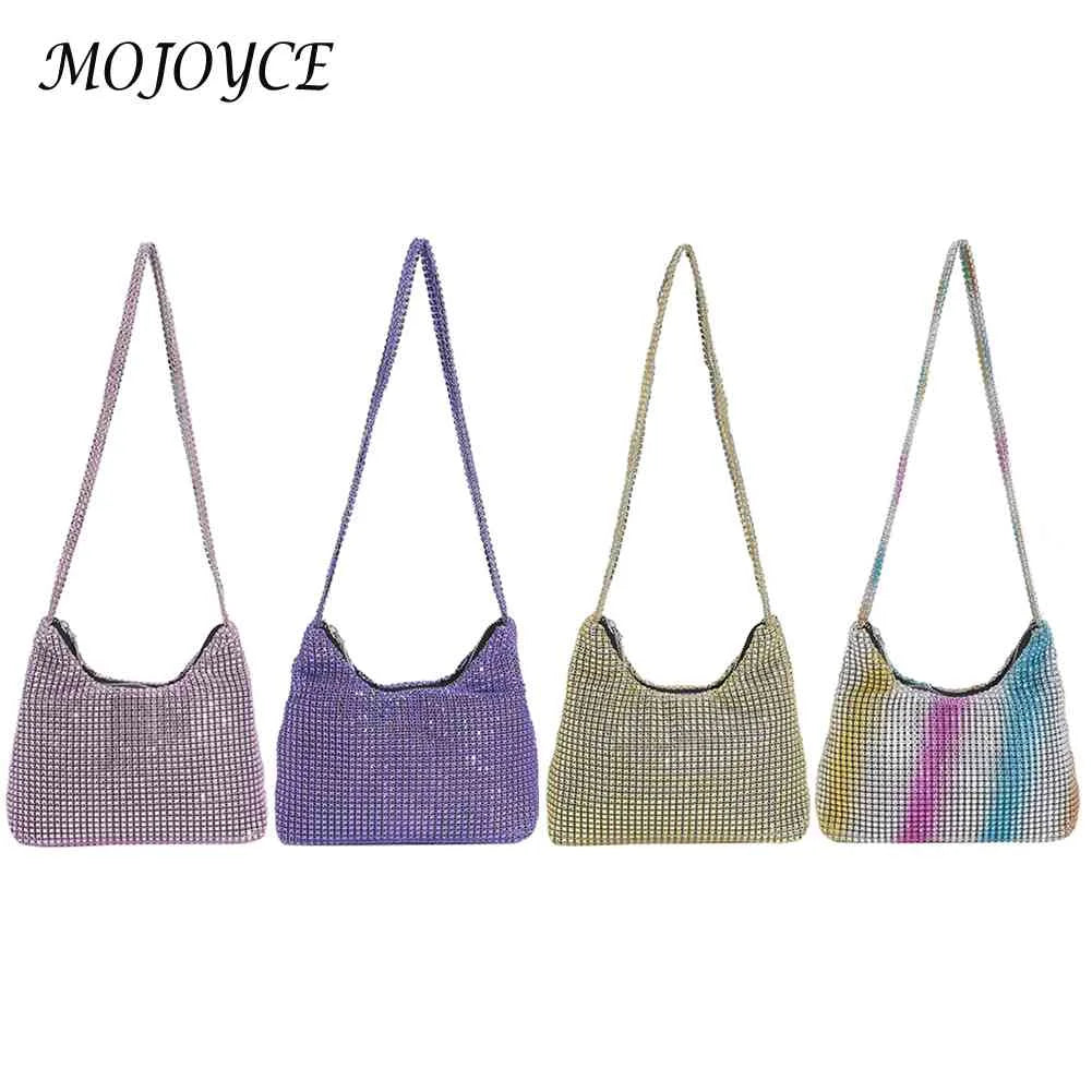Rhinestone Shoulder Bag Evening Wedding Clutch for Women