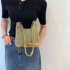Rhinestone Shoulder Bag Evening Wedding Clutch for Women
