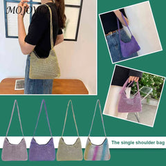 Rhinestone Shoulder Bag Evening Wedding Clutch for Women