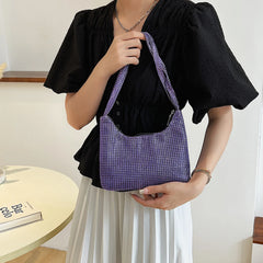 Diamond Rhinestones Shoulder Bag Women Evening Clutch Totes
