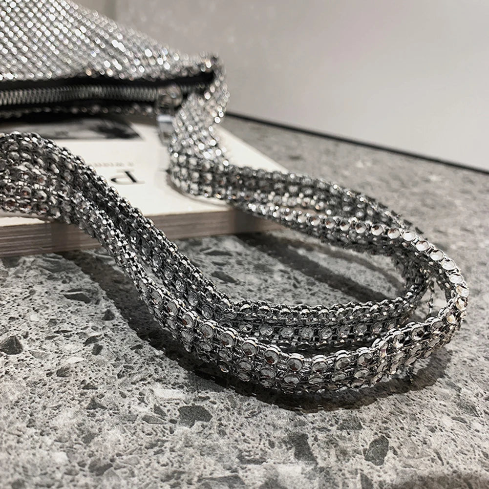 Diamond Rhinestones Shoulder Bag Evening Party Clutch
