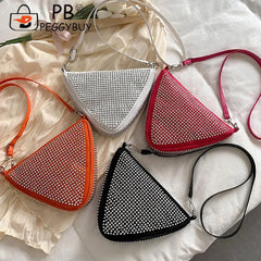 Diamonds Rhinestones Shoulder Bag for Women