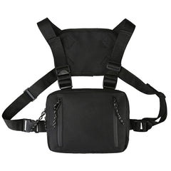Rectangle Streetwear Writer Chest Rig Bag Hip-Hop Chest Bags