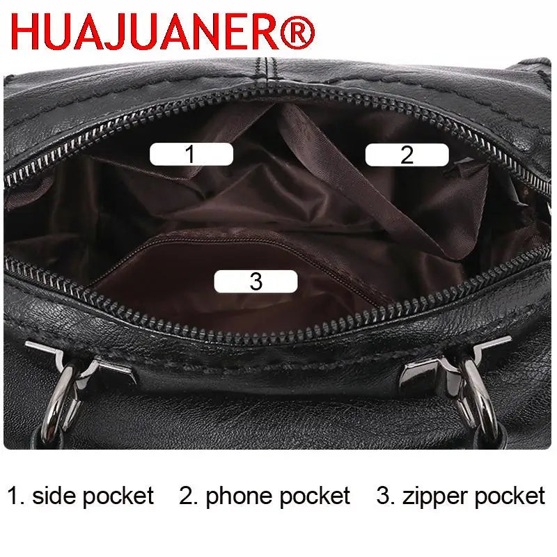 Women Crossbody Bag High Quality PU Leather Tote
