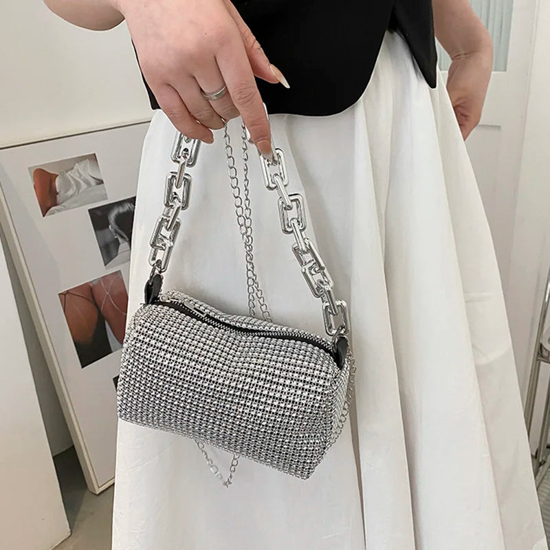 Rhinestones Evening Clutch Handbags for Women