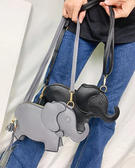Elephant Shape Women Purses Handbags Shoulder Crossbody Bag