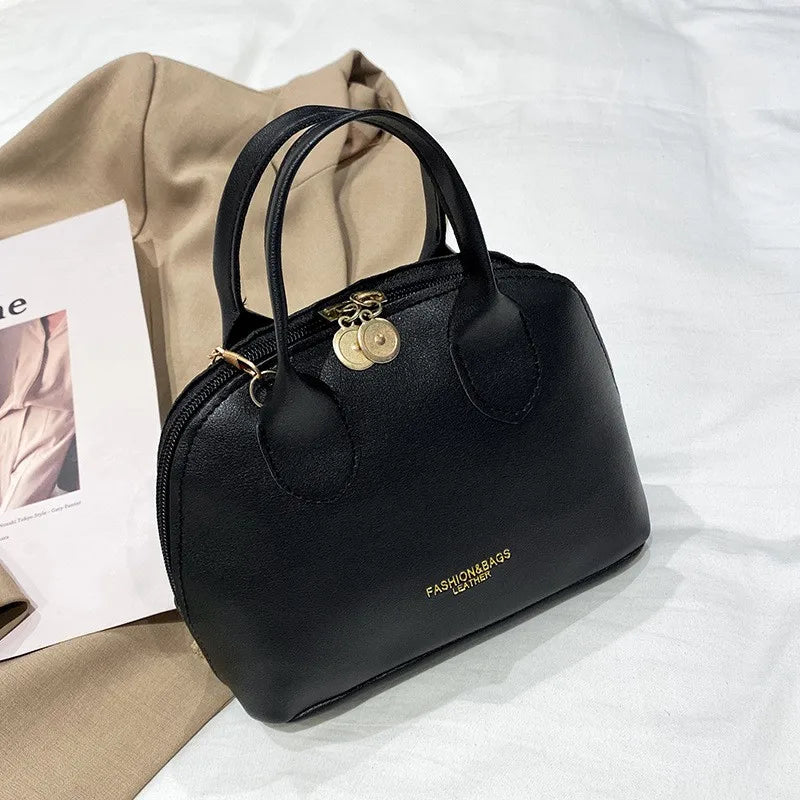 Embroidered Shell Bag Women Mini Shoulder Bag Casual Handbags