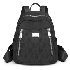 Mini Embroidery Backpack for Women Girls Small Bagpack Ladies Travel Bag