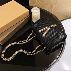 Sequined Diamonds Tassel Women Crossbody Bag Handbag