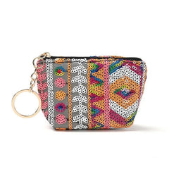 Geometric Beads Sequins Women's Purse Small Handbag